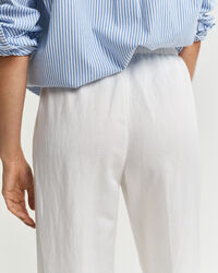 Relaxed Fit Pull-On broek van linnenmix