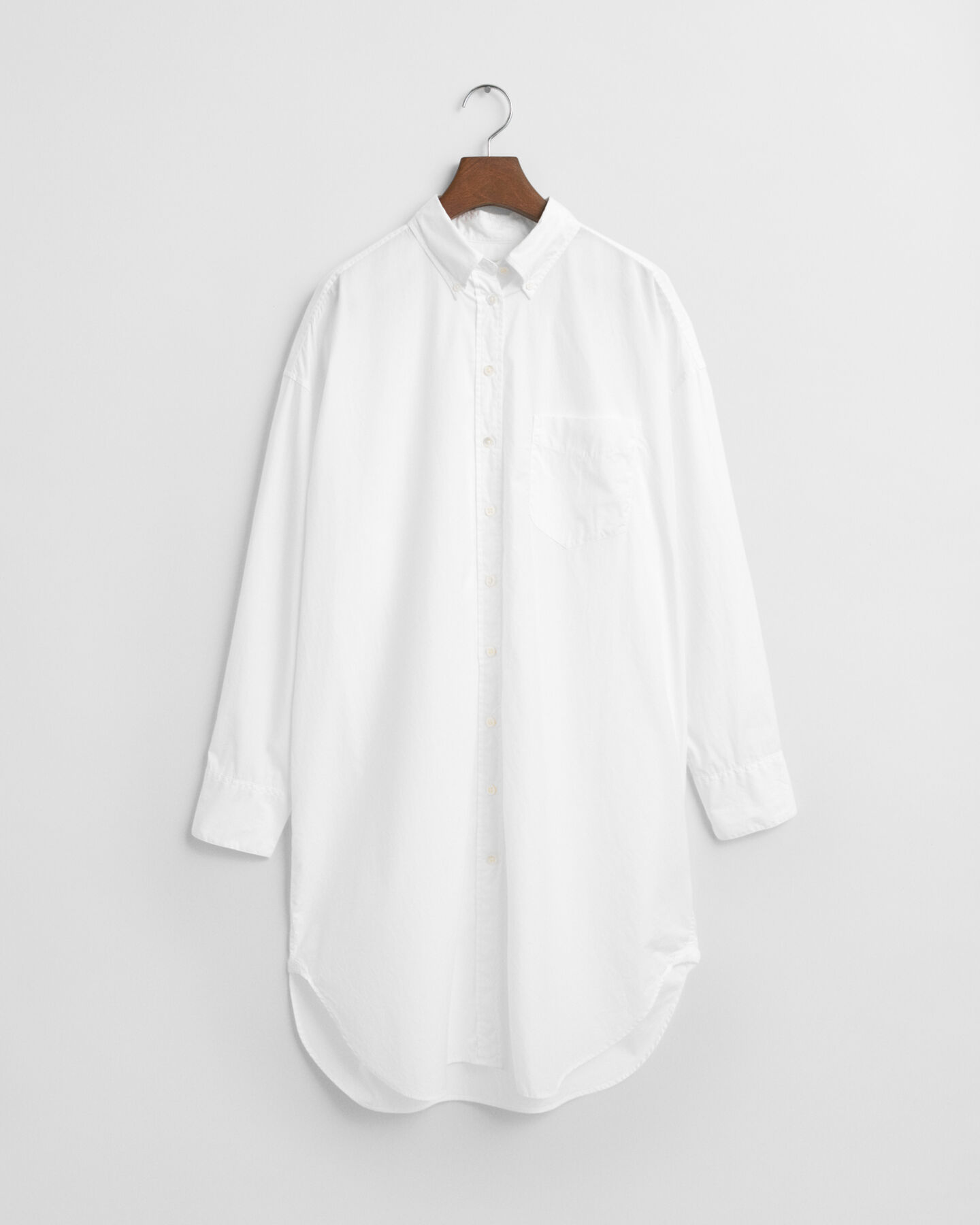 Oversized overhemdjurk