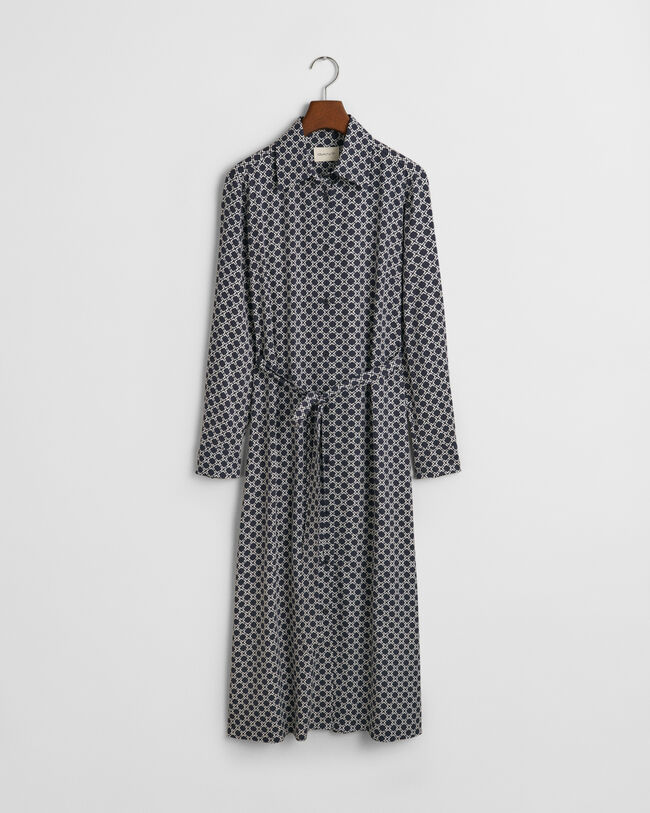 Overhemdjurk met geometrische print