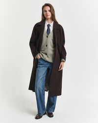 Vest van een wol-kasjmiermix