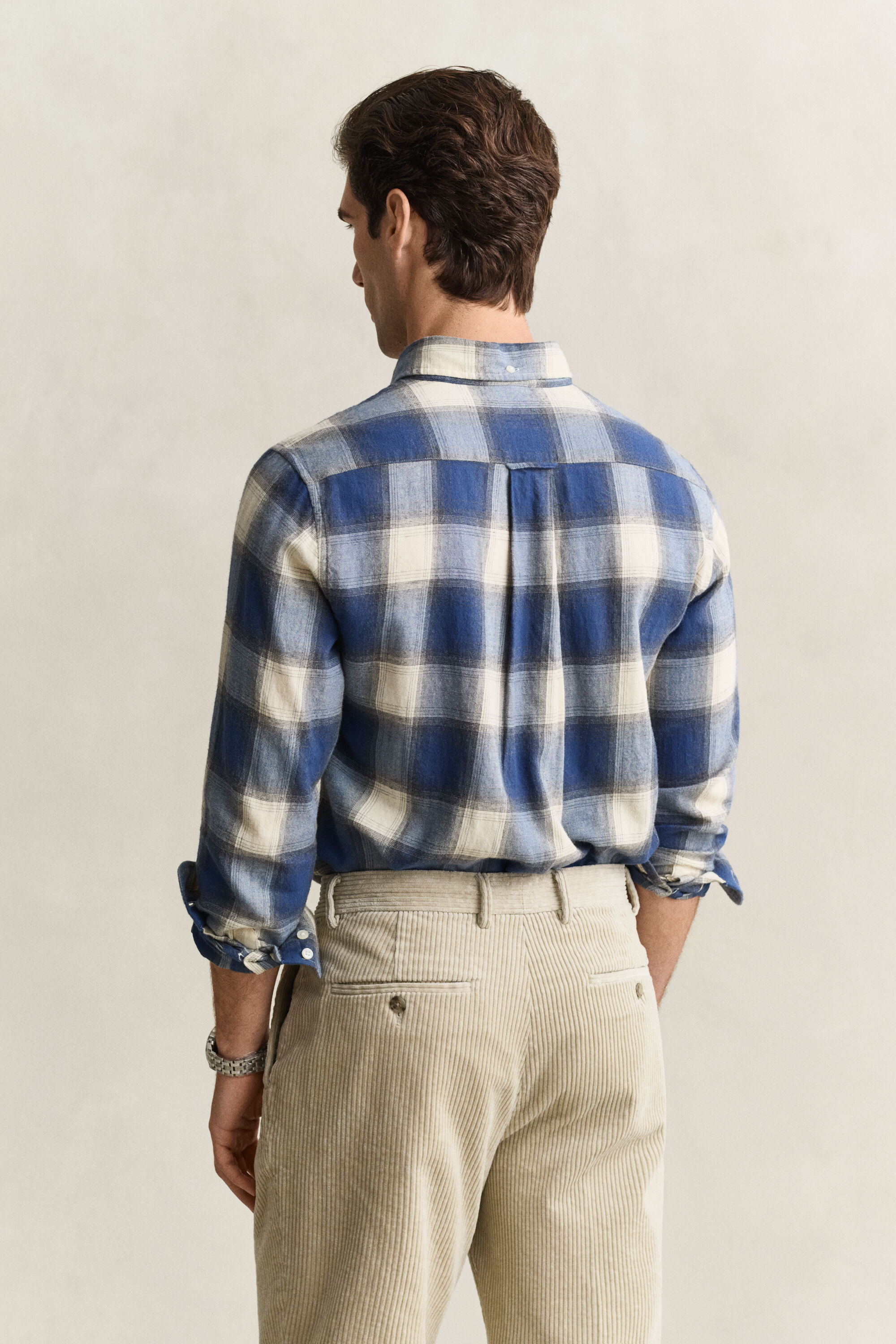 Geruit overhemd van Windblown-flanel