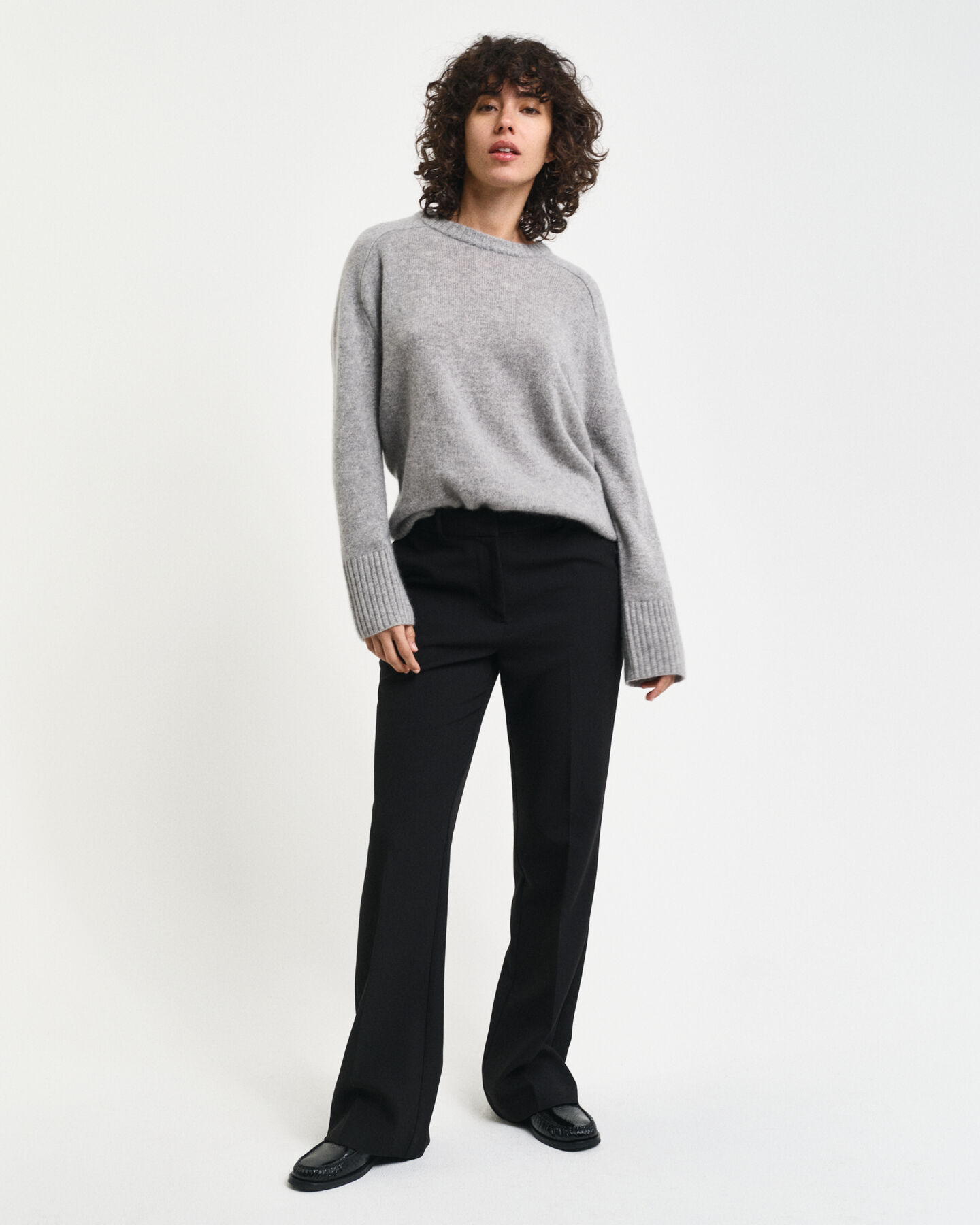 Slim Fit flared broek
