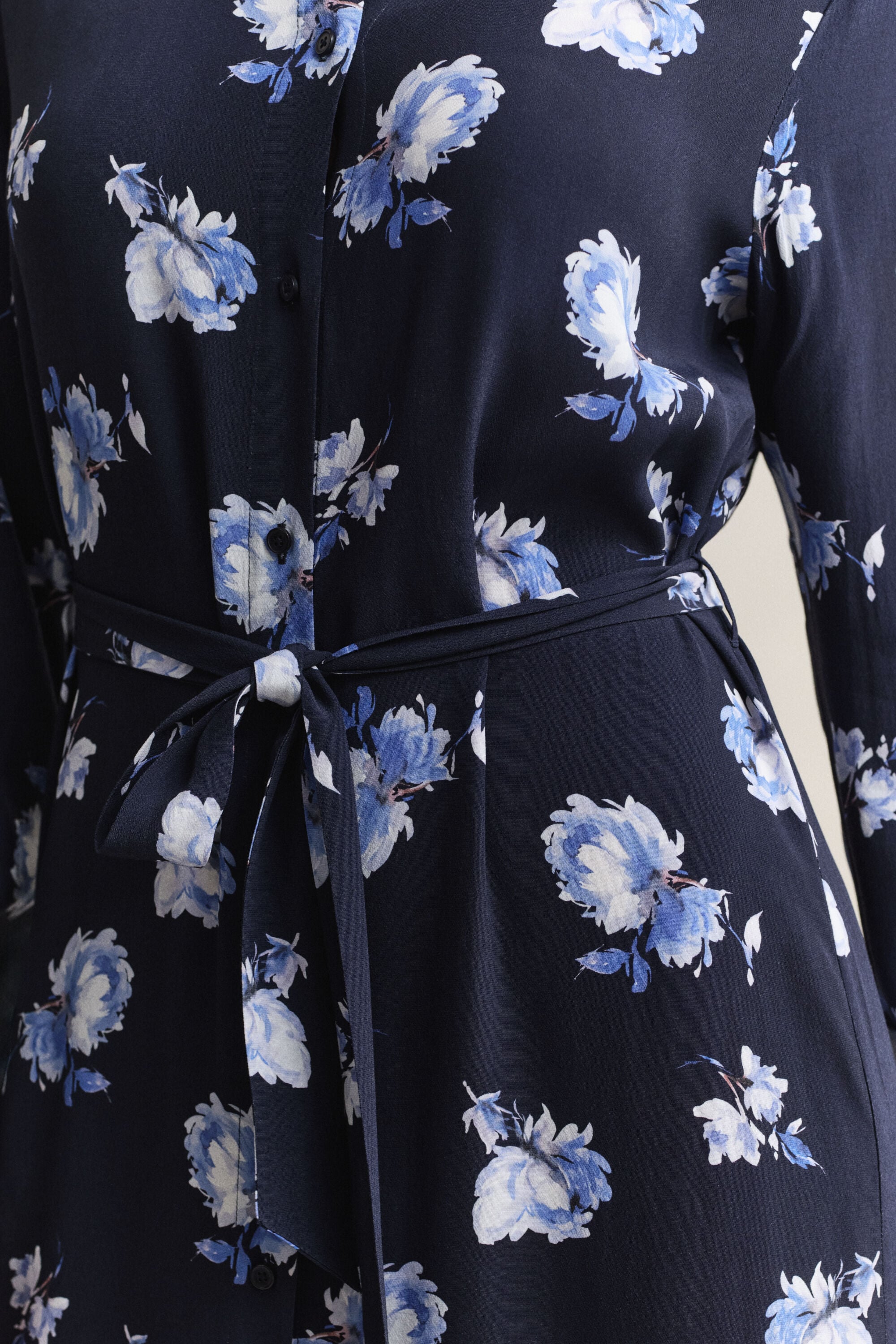 Overhemdjurk met bloemenprint