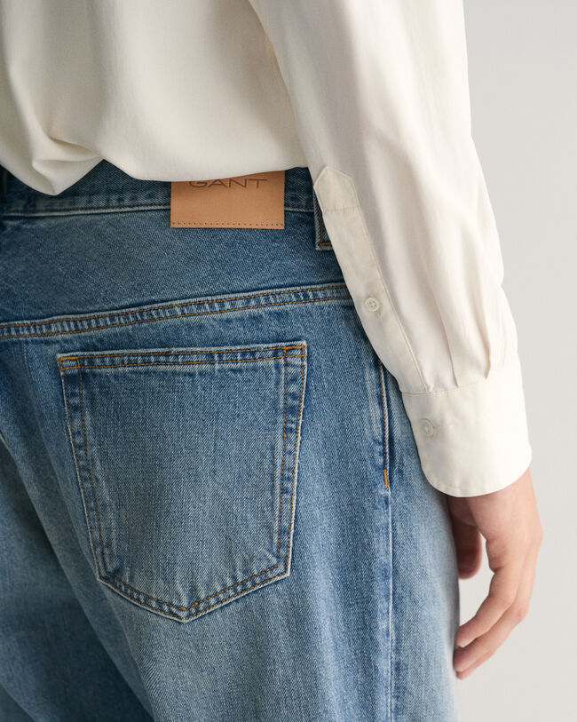 Relaxed Fit overhemd van zijde