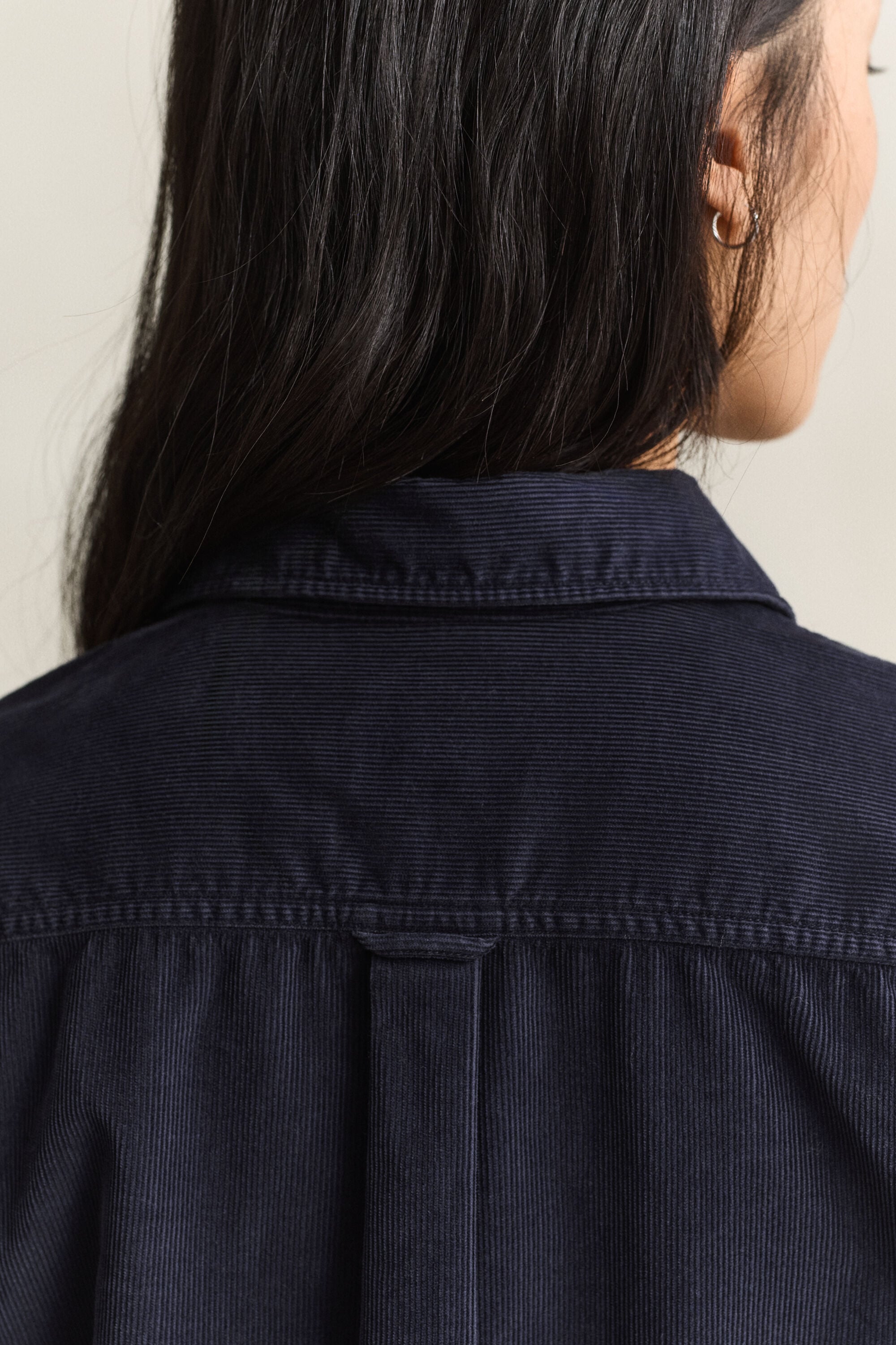 Regular corduroy overhemd