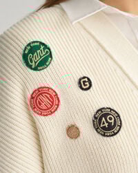 Cropped GANT Varsity vest