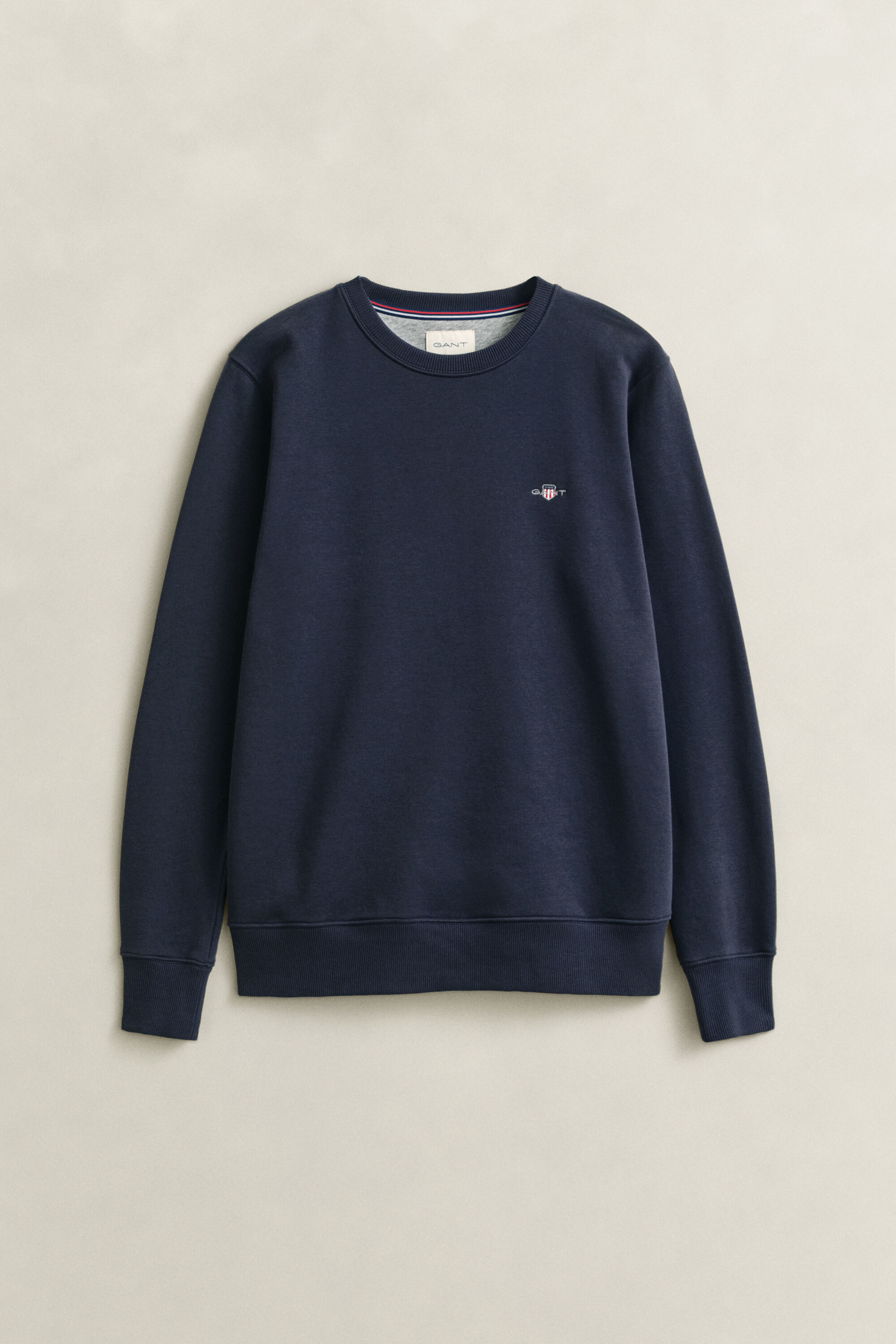 Shield sweatshirt met ronde hals