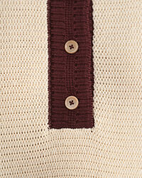 Gebreid poloshirt