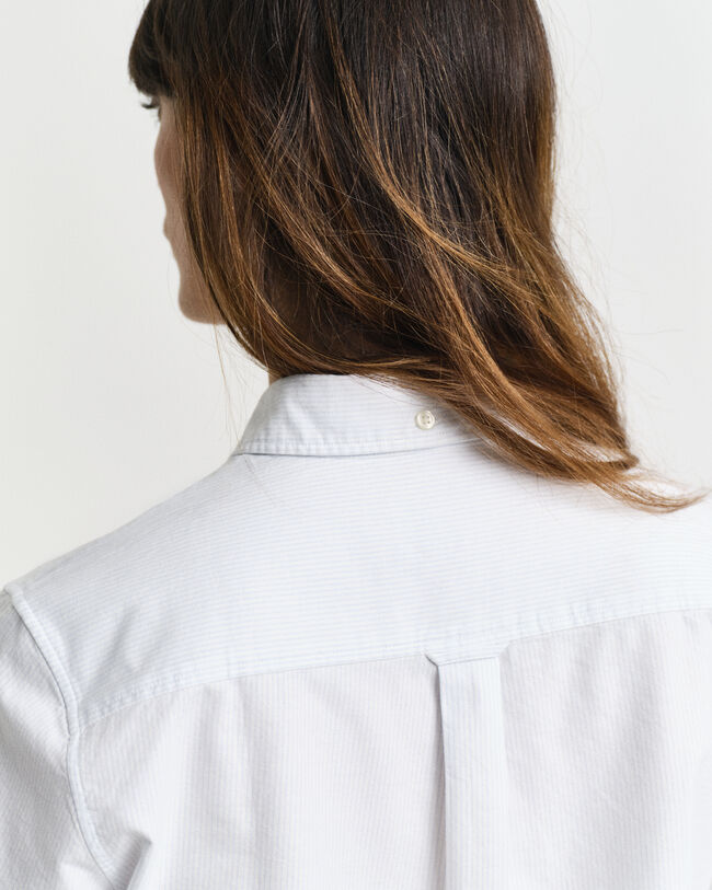 Regular Fit Classic Oxford-overhemd met strepen