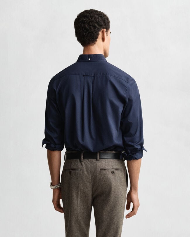 Regular Fit Classic overhemd van poplin