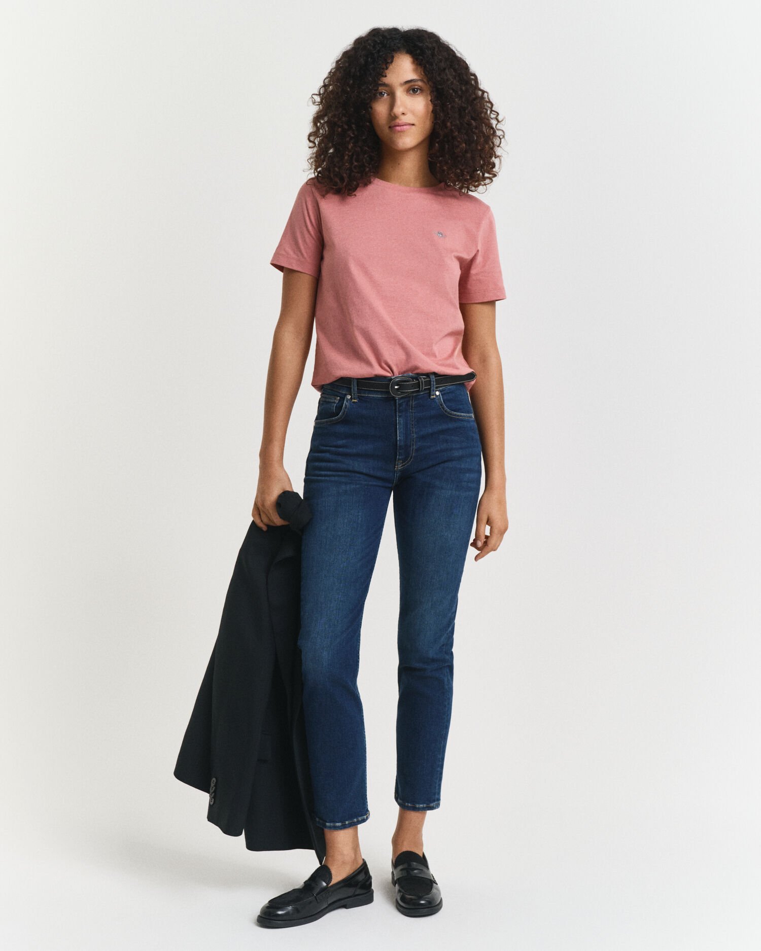 Slim Fit cropped jeans