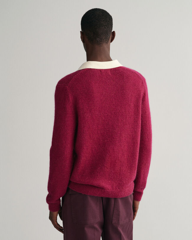 Mohair katoenen Rugger