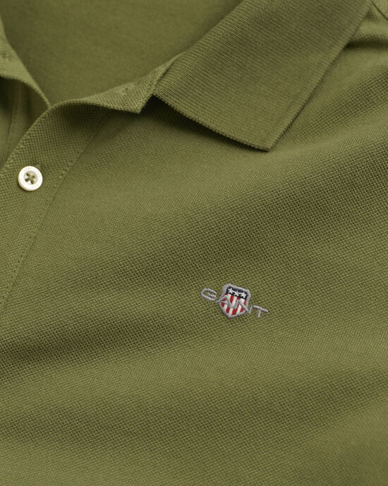 Teens Shield piqué poloshirt