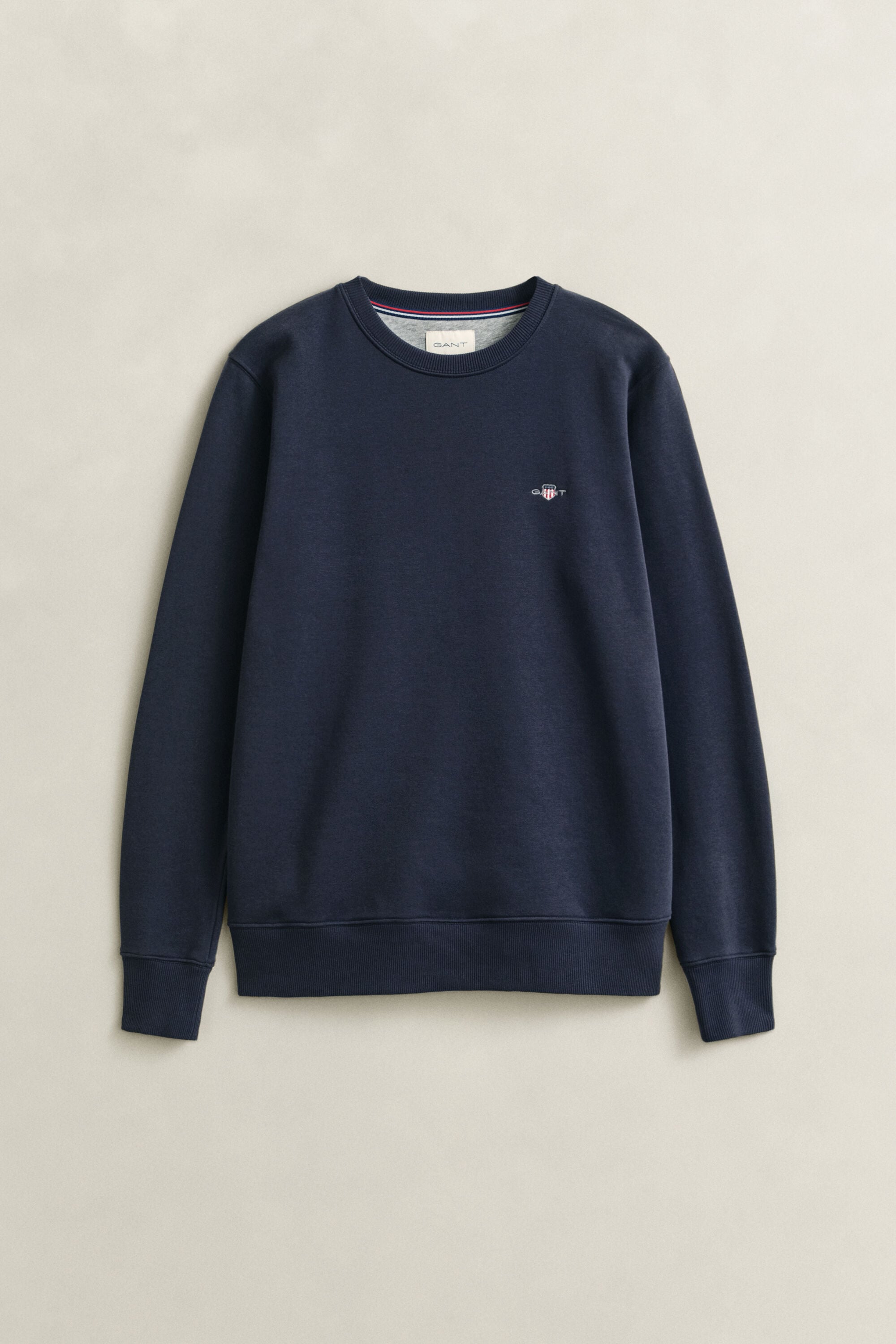 Shield sweatshirt met ronde hals