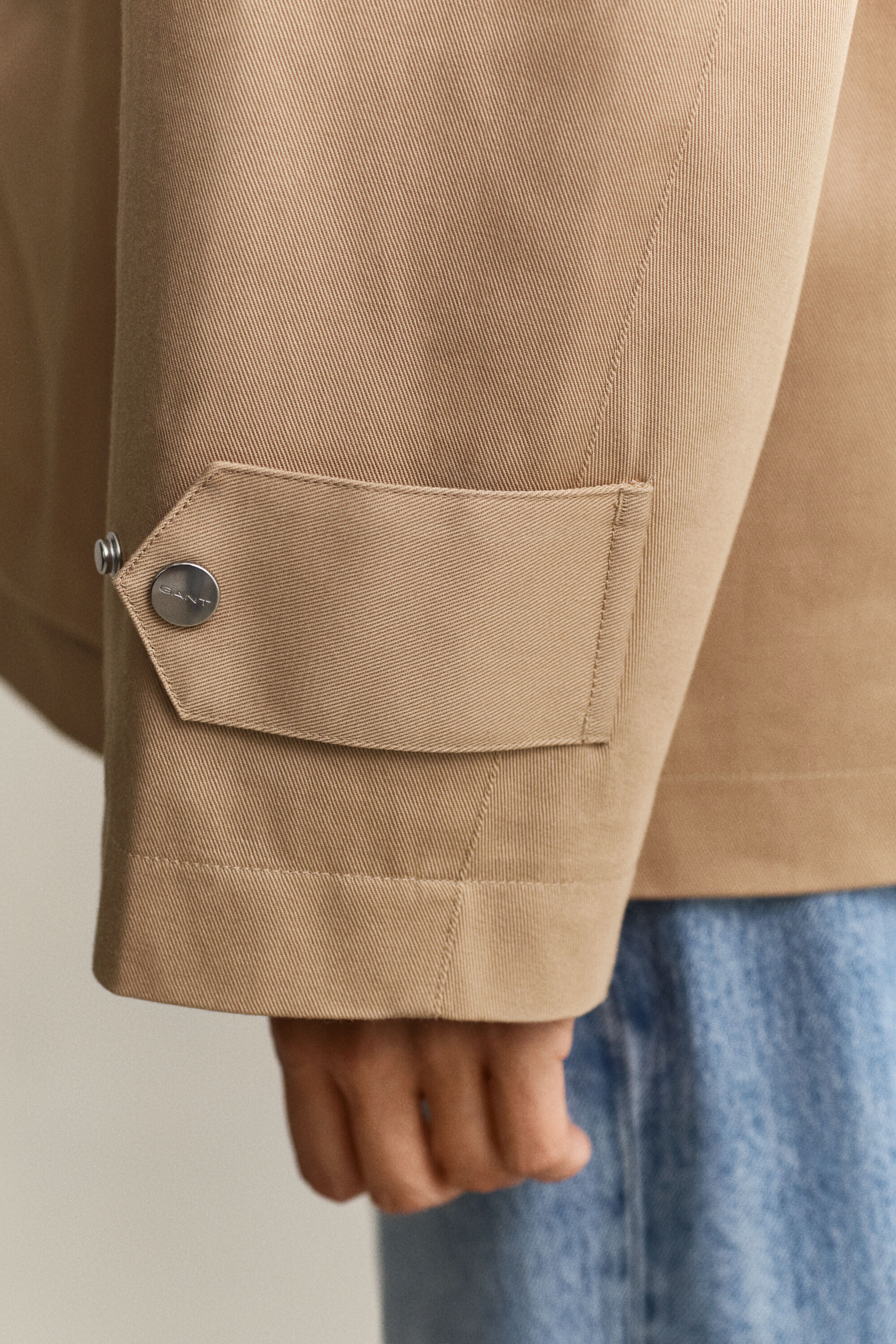 Katoenen Decker-jack