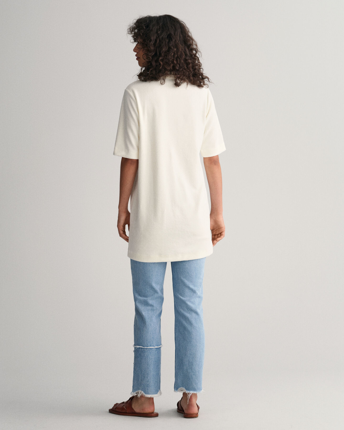 Polojurk van badstof