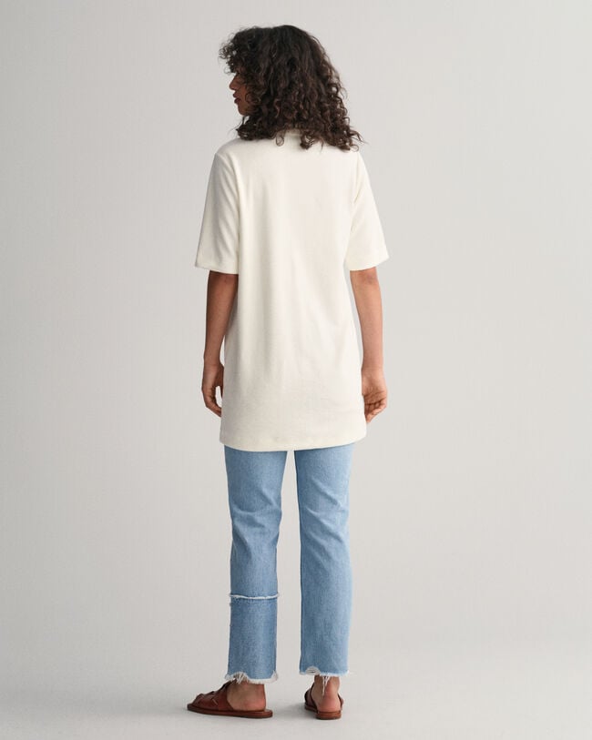 Polojurk van badstof