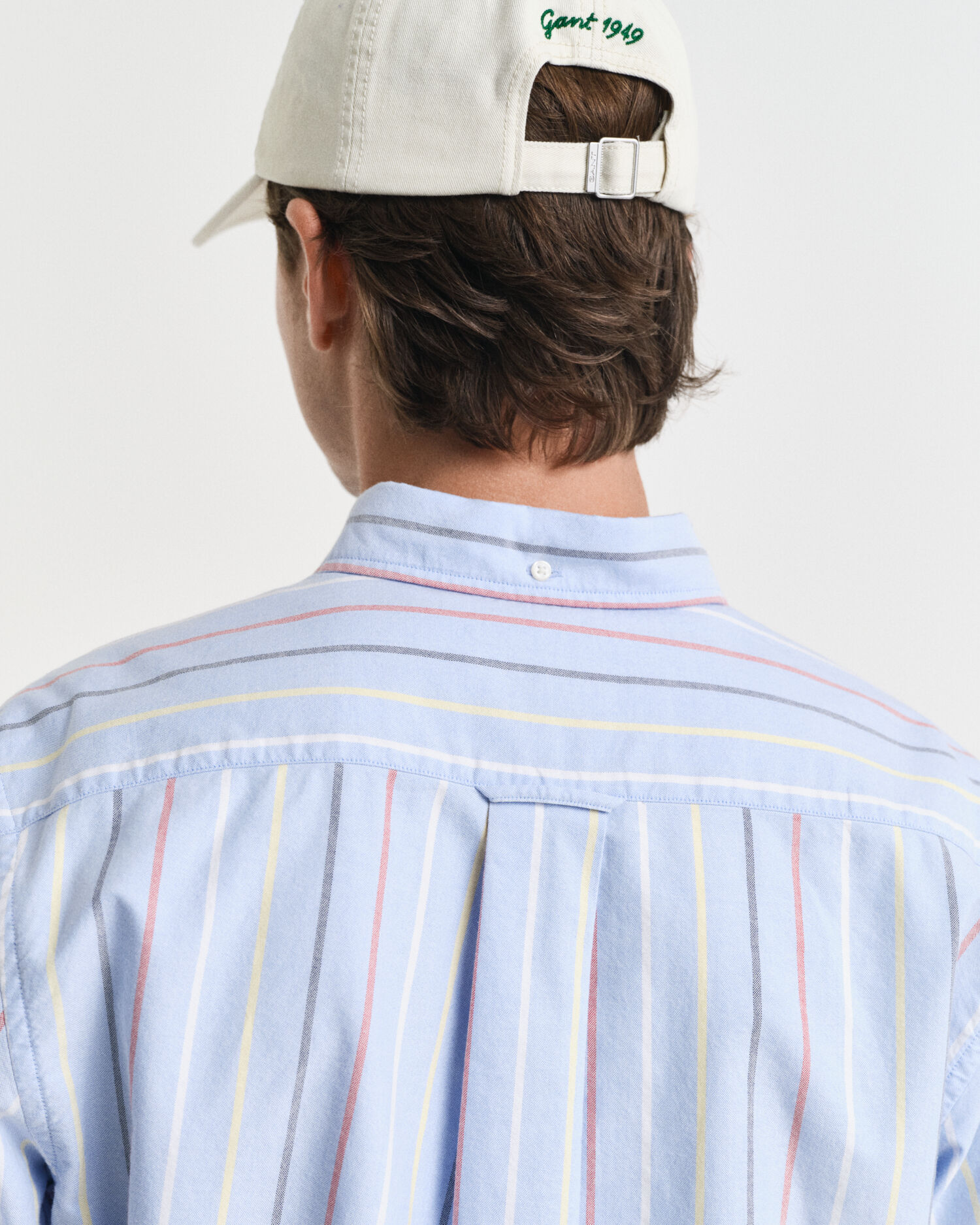 Regular Fit klassiek Oxford-overhemd met verschillende strepen