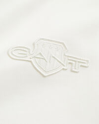 Tonal Shield sweatshirt met ronde hals