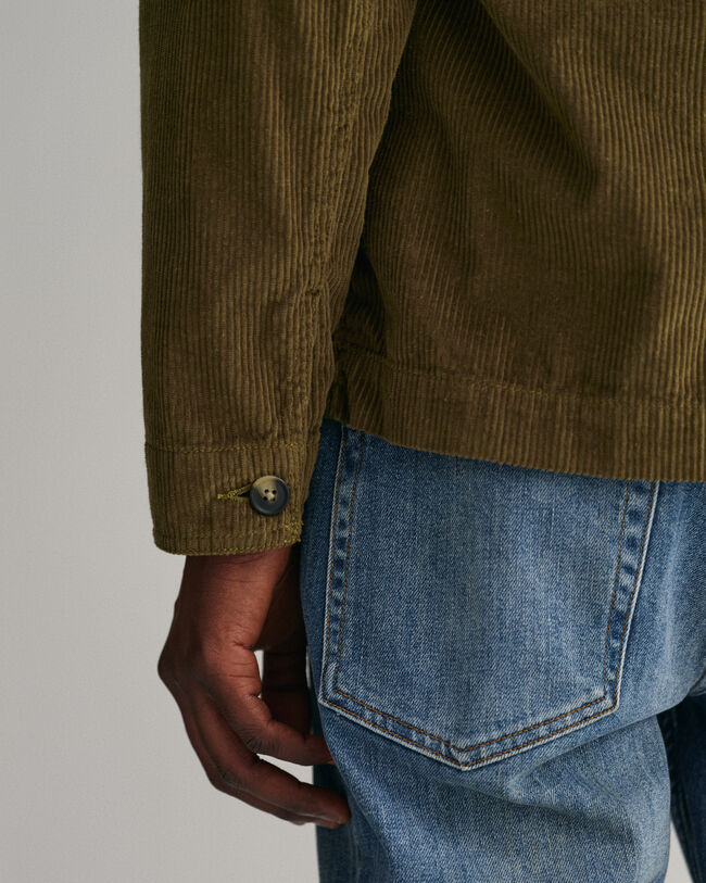 Corduroy overshirt