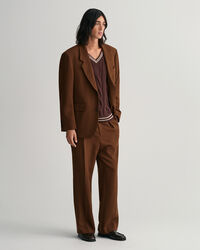 Gebreide bodywarmer met kabels