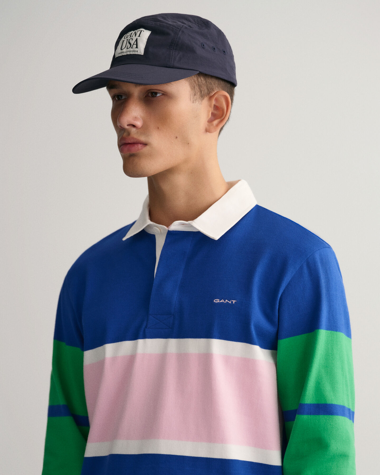 Rugger met kleurblok