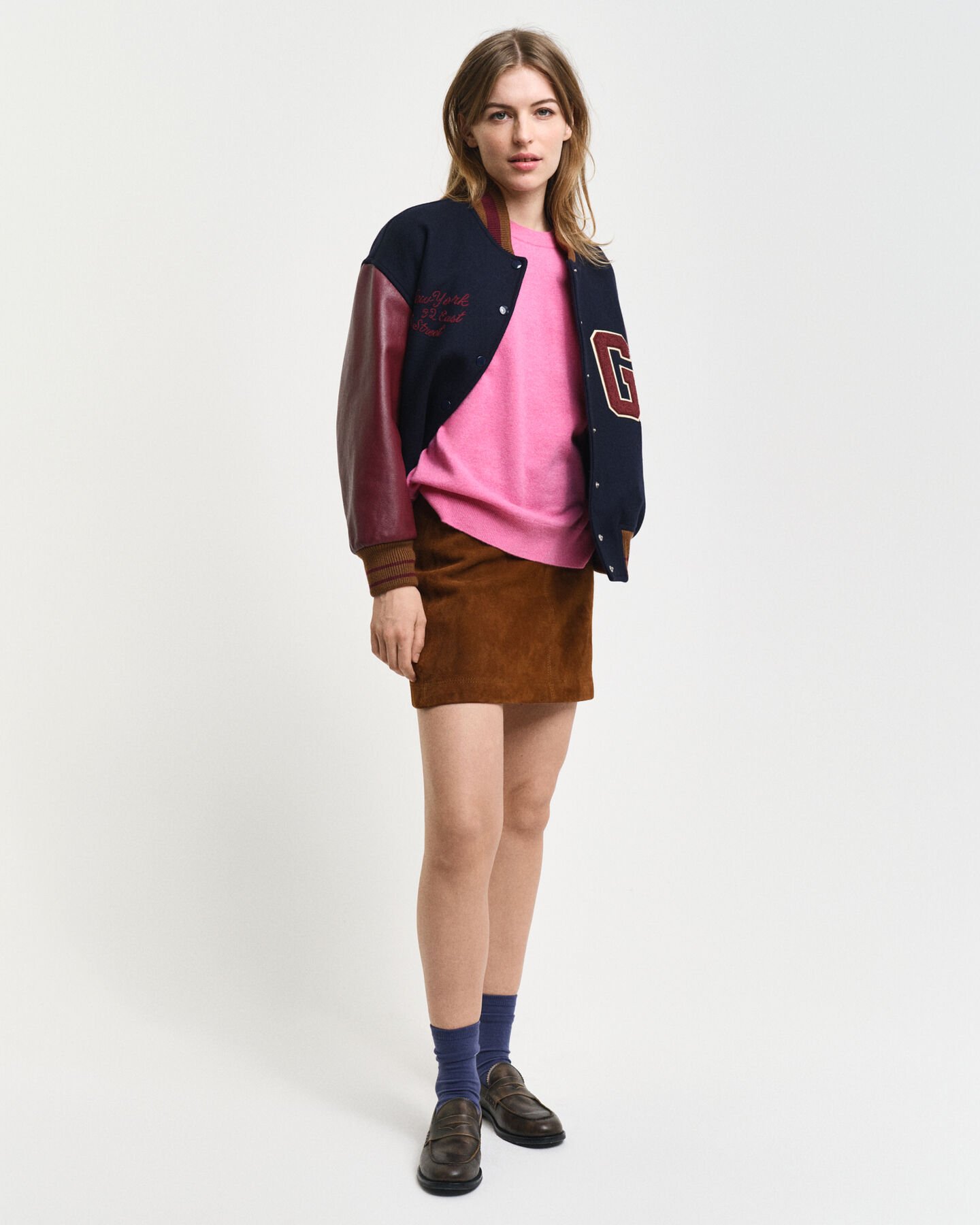 Trui met ronde hals van buitengewoon zachte lamswol