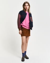 Trui met ronde hals van buitengewoon zachte lamswol