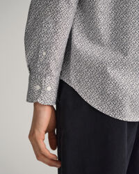 Regular Fit Oxford-overhemd met kleine paisleyprint