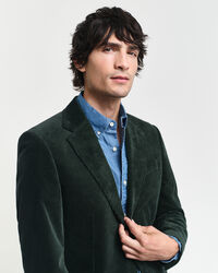 Slim Fit corduroy kostuumjasje