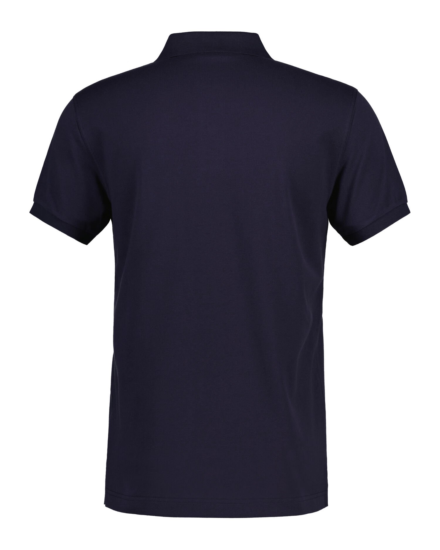 Slim Fit Shield piqué poloshirt