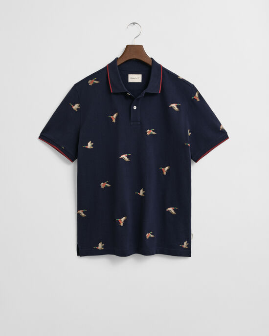 Geborduurd poloshirt