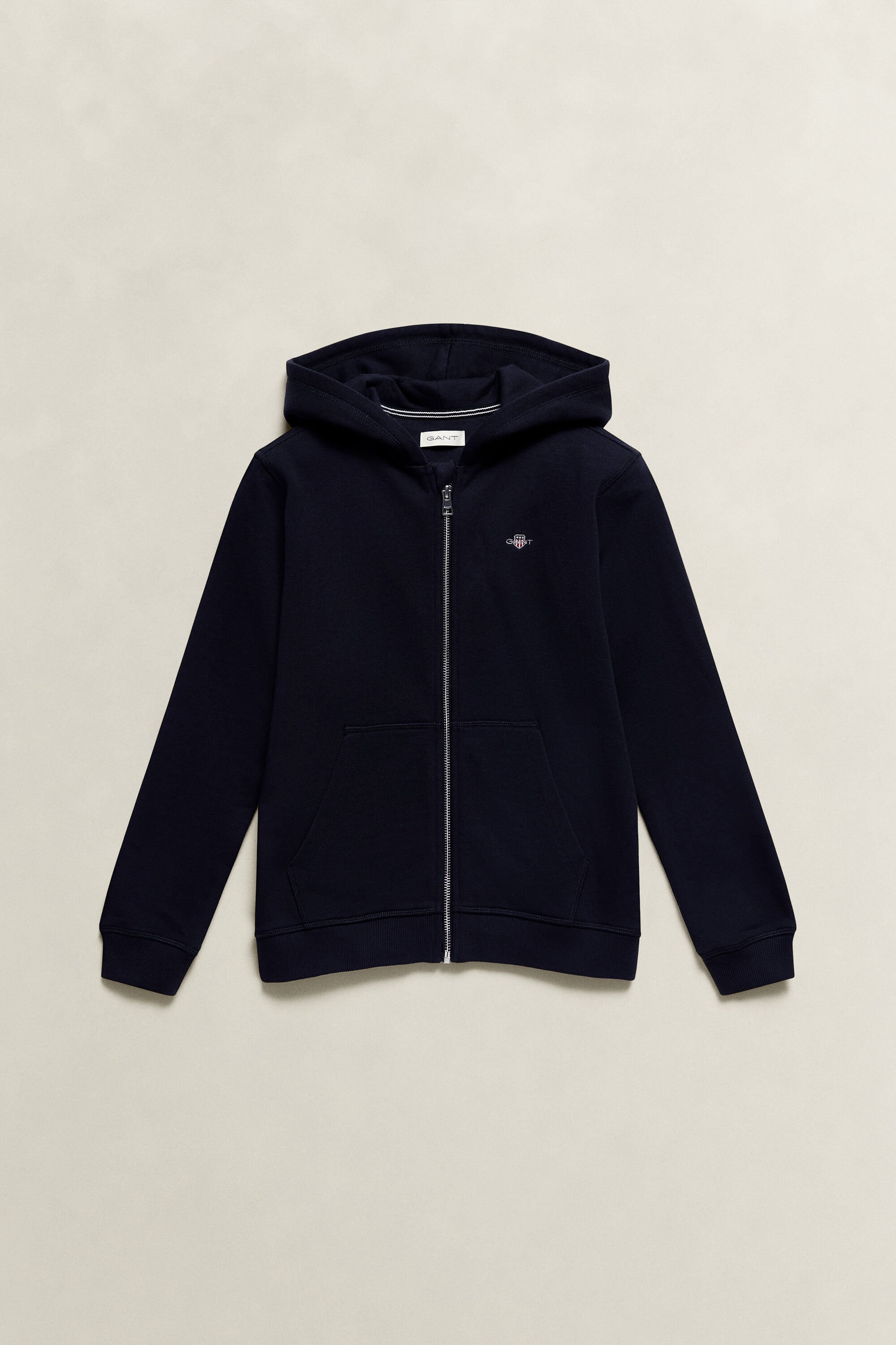 Teens Shield hoodie met ritssluiting