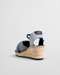 Luliza espadrilles met sleehak