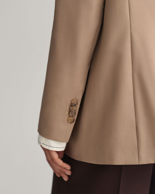 Regular Fit wollen blazer