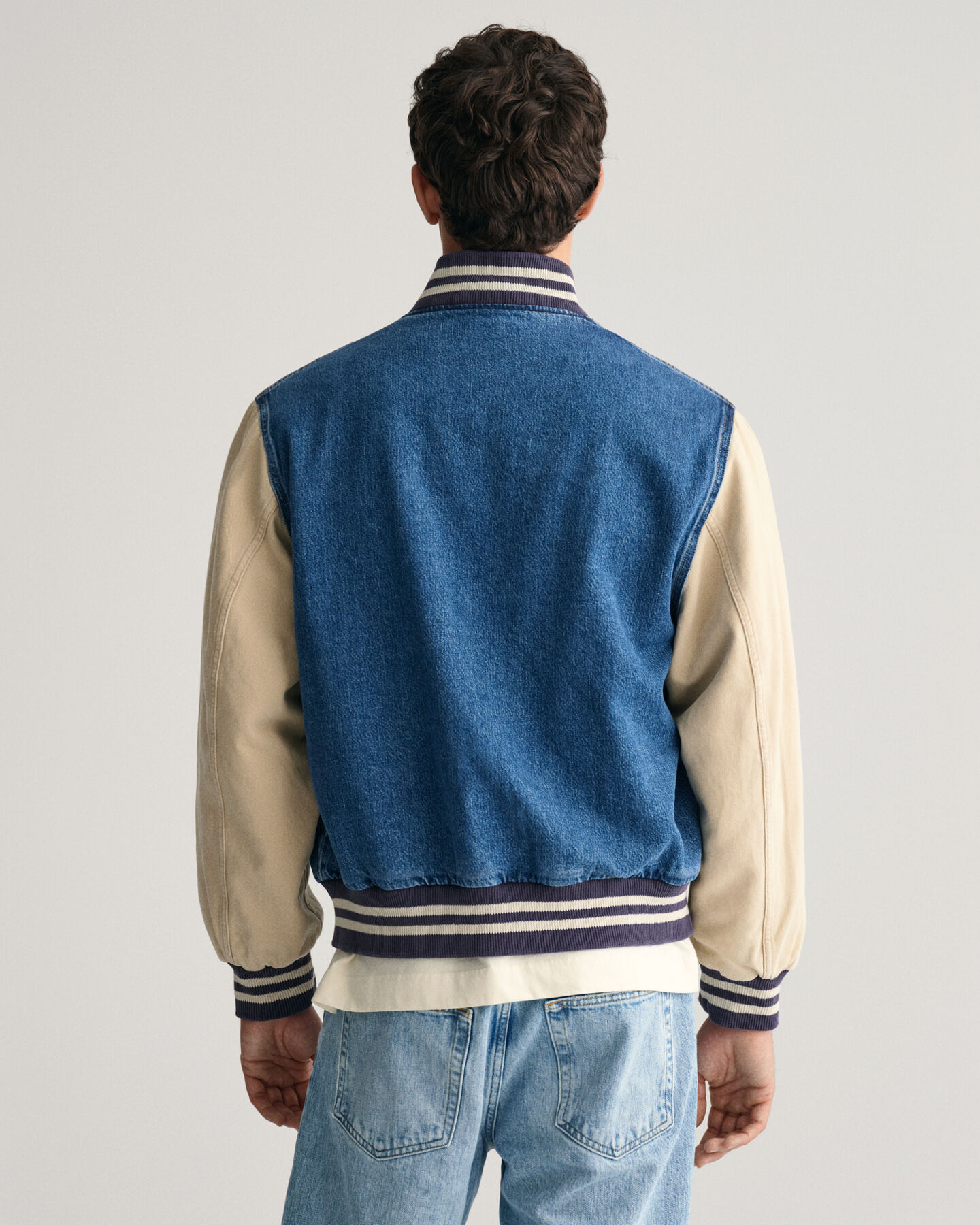 Denim GANT Varsity Jacket