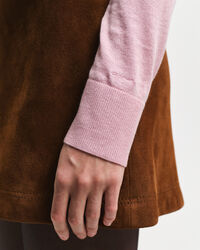 Fijngebreide trui met ronde hals