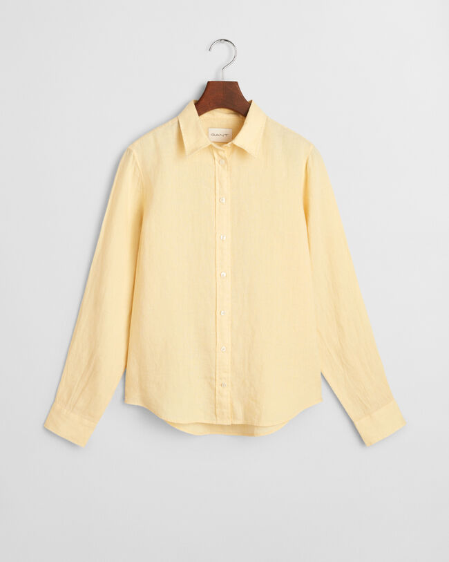 Regular Fit linnen overhemd