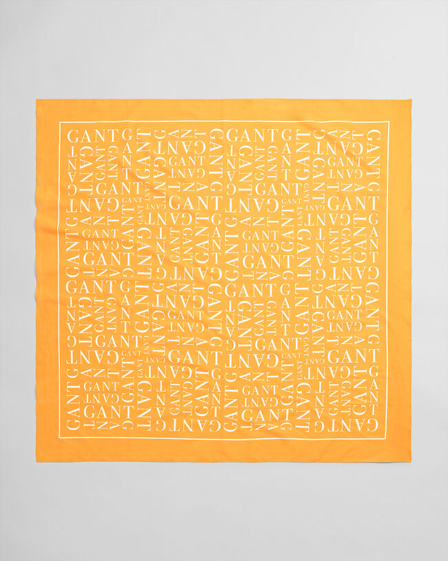 Sarong met typografische print