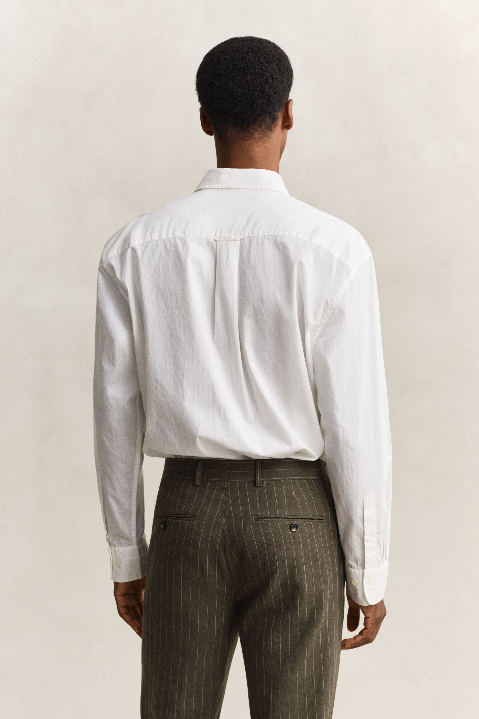 Relaxed Fit Dobby Striped overoverhemd