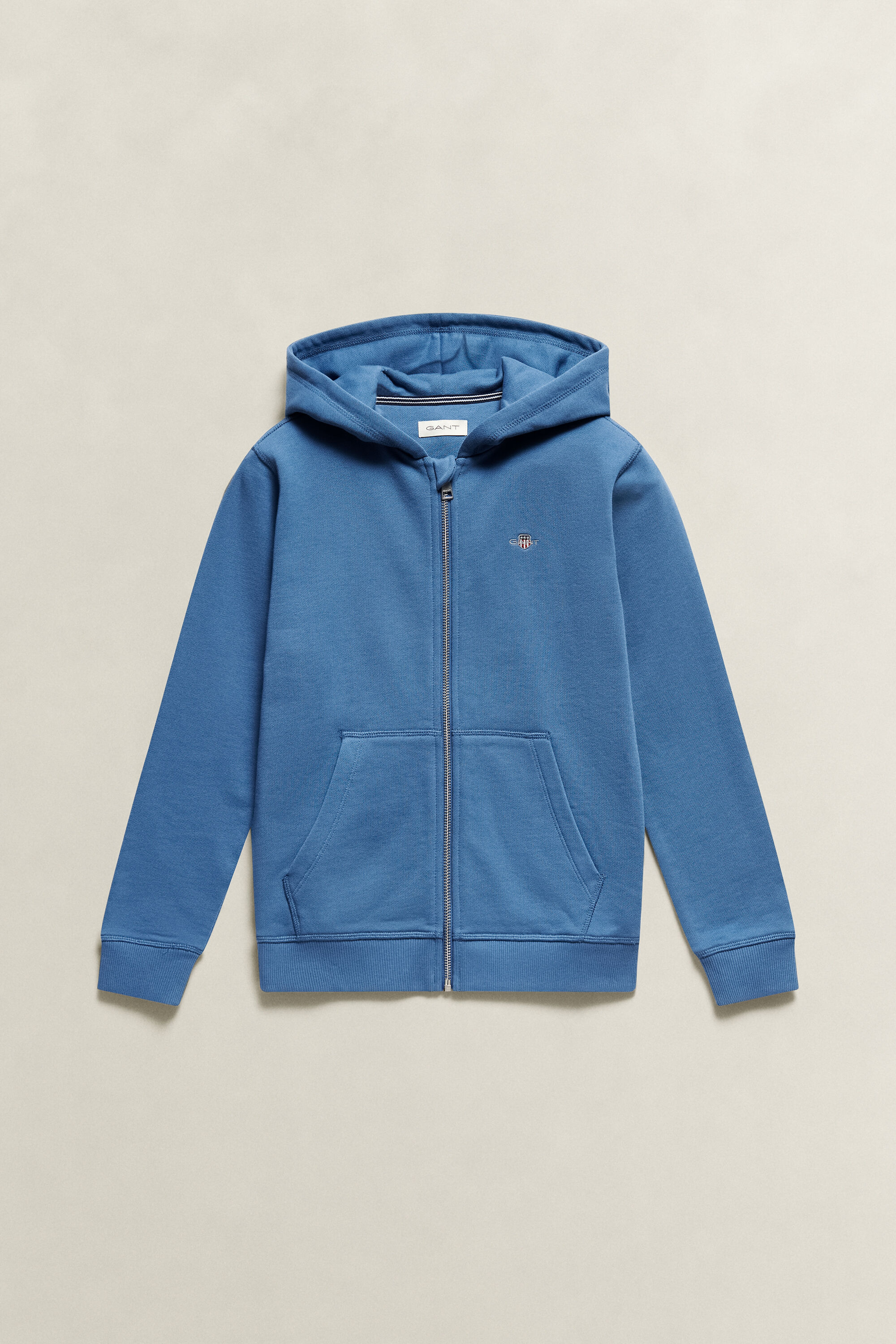 Teens Shield hoodie met ritssluiting