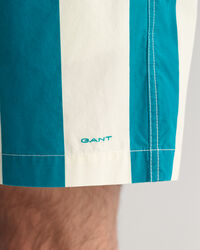 Gestreepte short met trekkoord