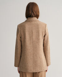 Regular Fit blazer met visgraatmotief