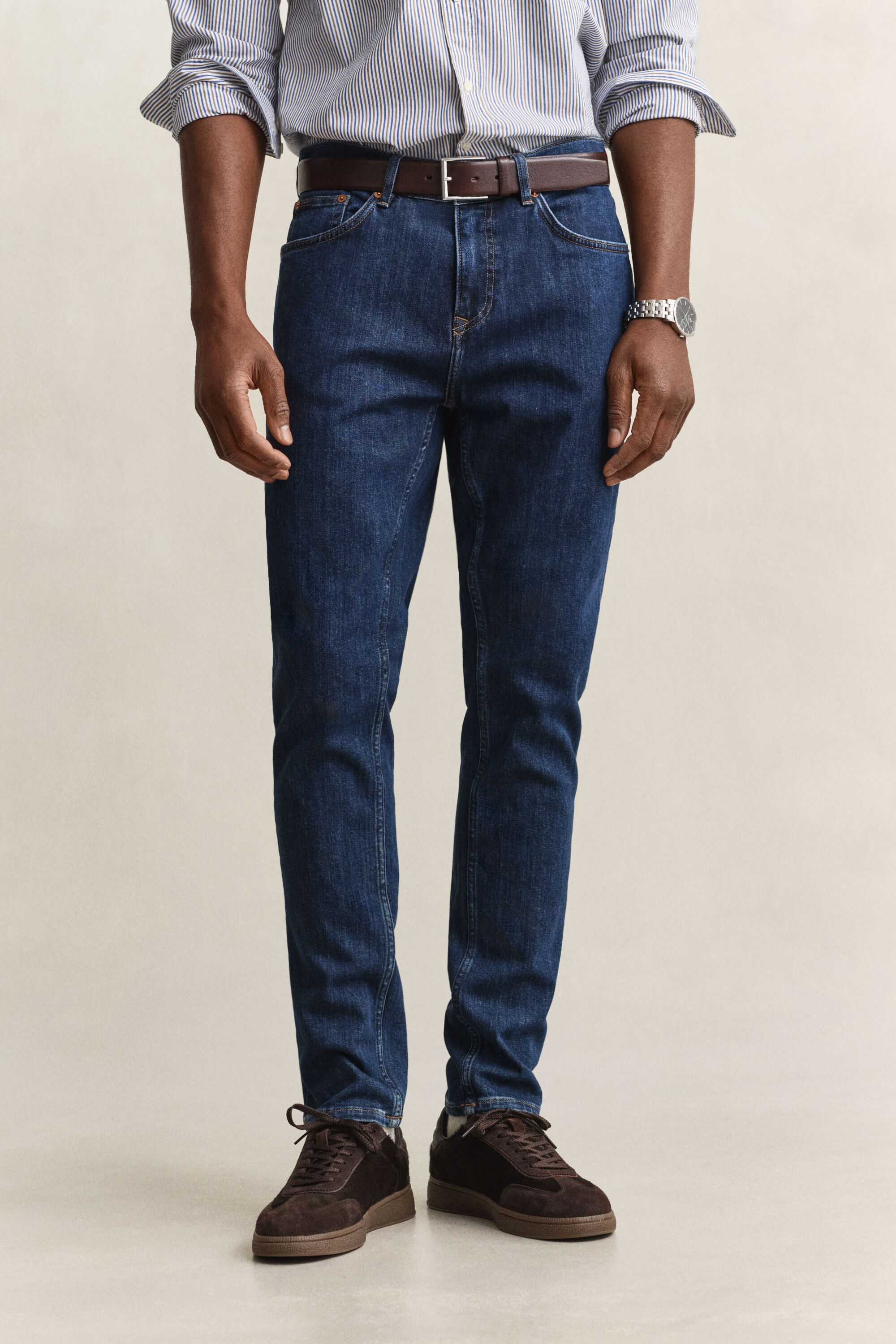 Slim Fit Clean Wash jeans