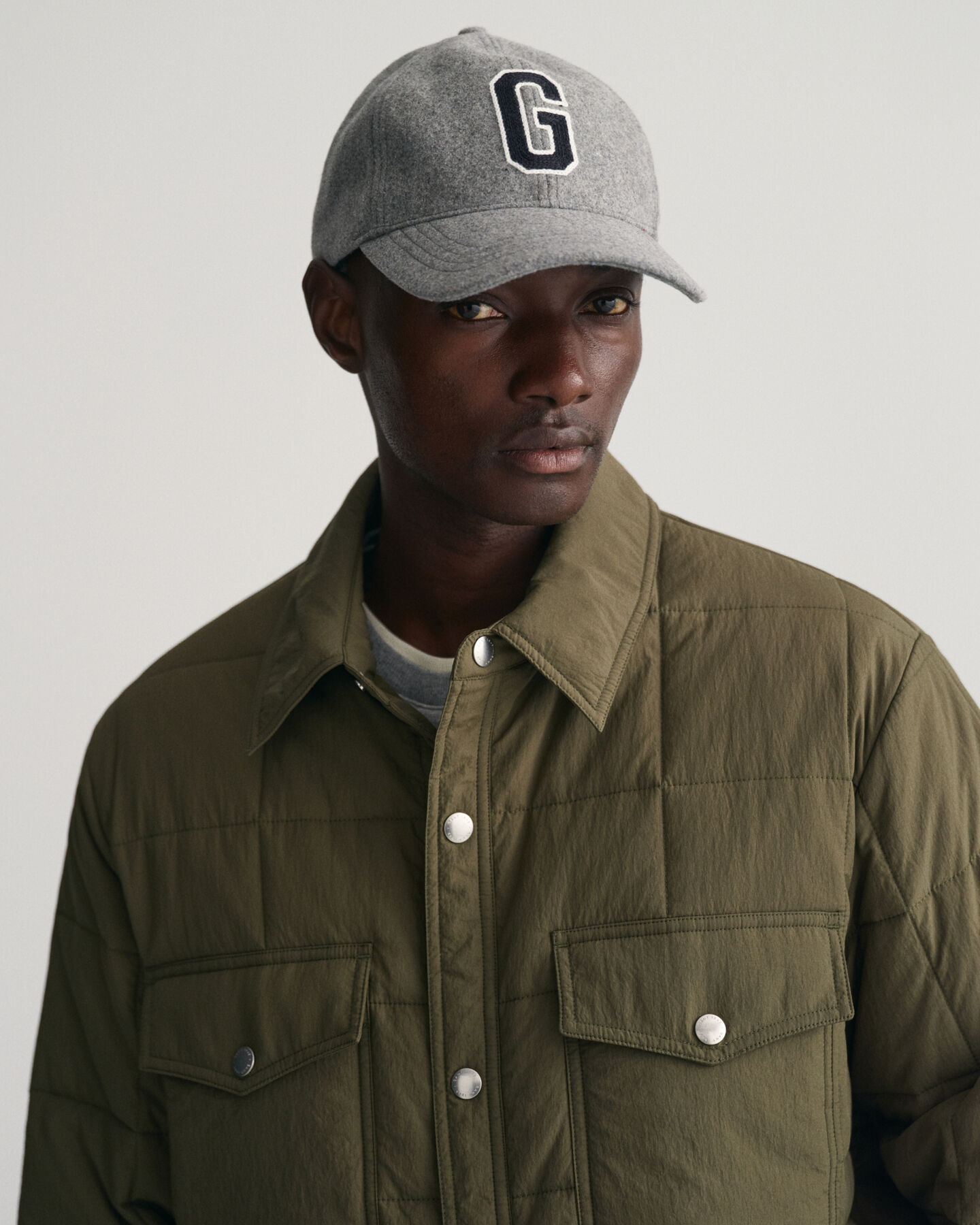 Gewatteerd overhemdjack