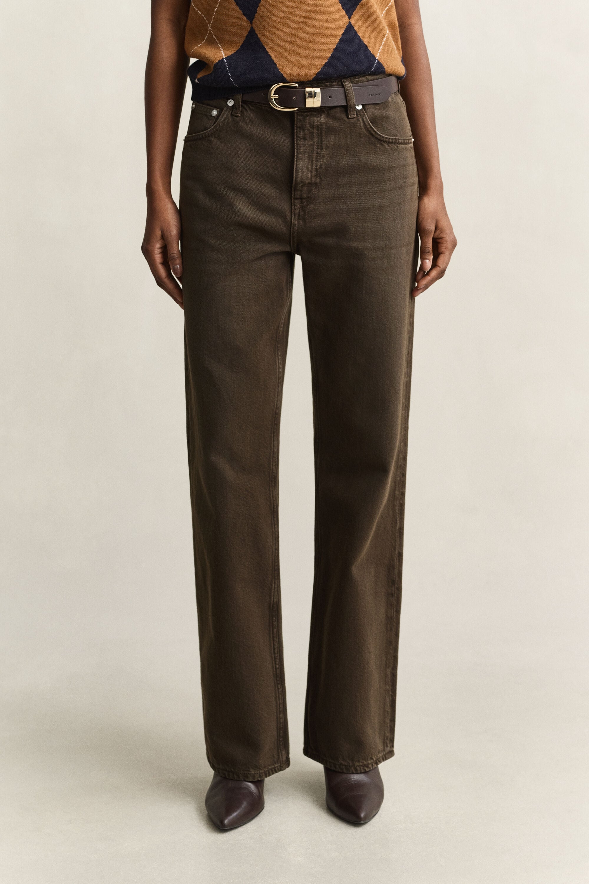Relaxed gekleurde jeans