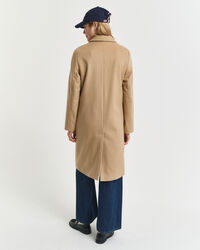 Classic getailleerde jas van wolmix