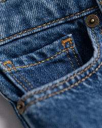 Girls jeans met wijde pijpen