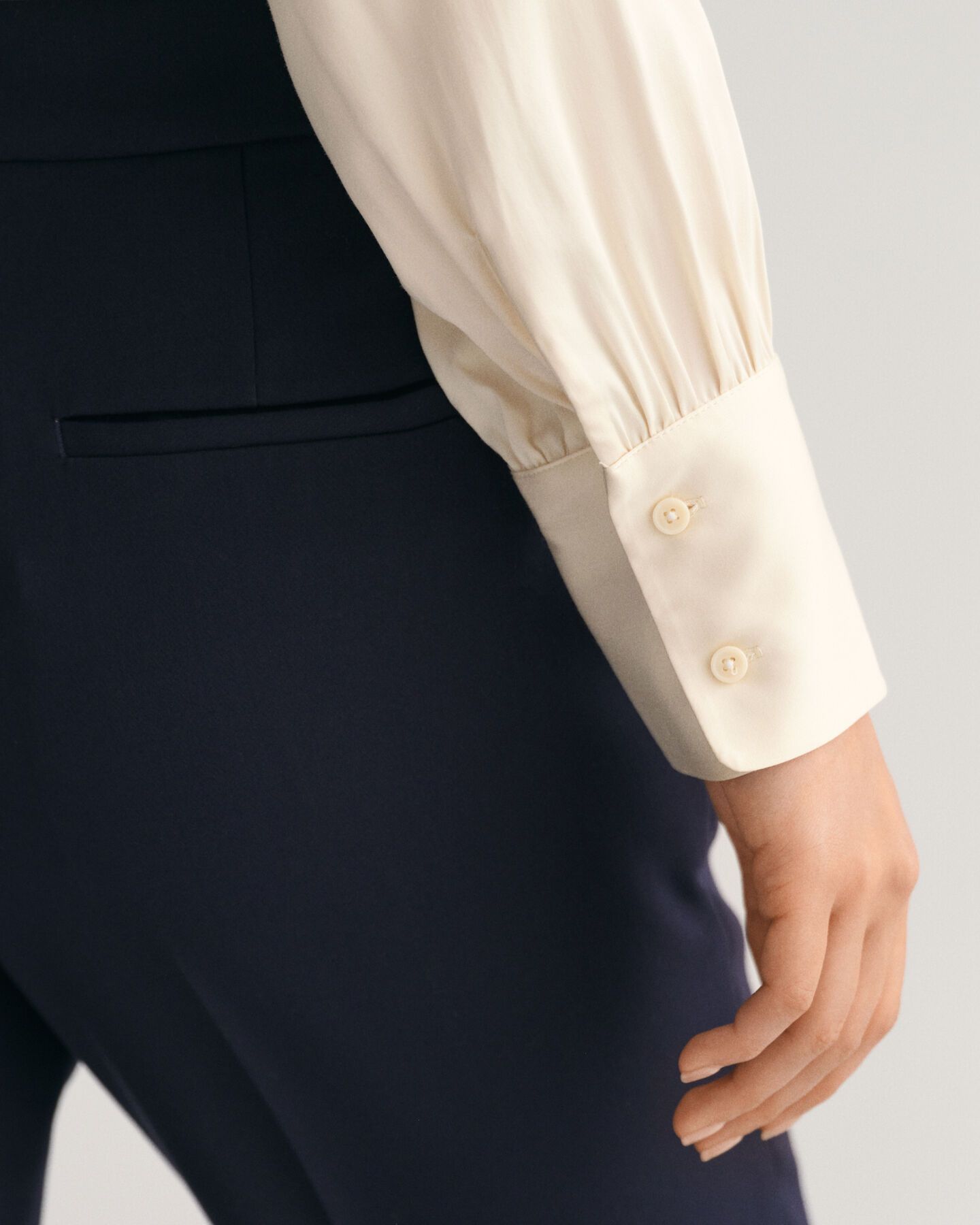 Regular Fit satijnen overhemd