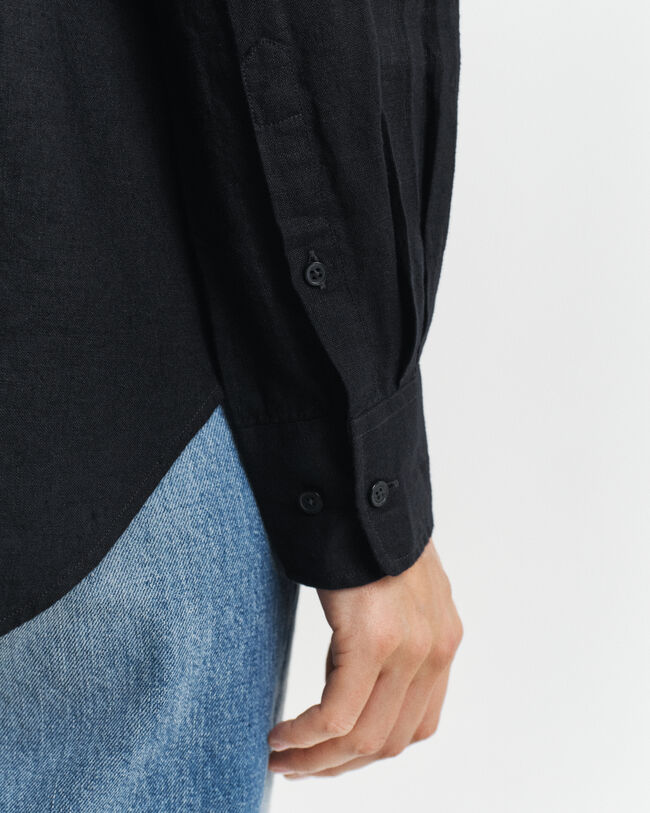 Relaxed Fit linnen blouse